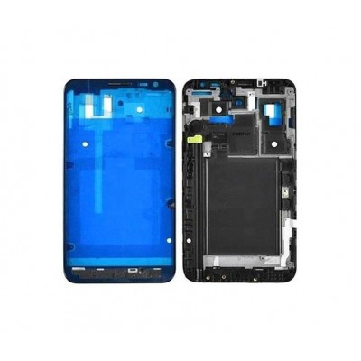 Lcd Frame Middle Chassis For Samsung Galaxy Note Lte I717 Black By - Maxbhi Com