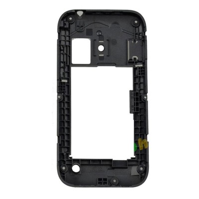 Lcd Frame Middle Chassis For Samsung Galaxy Ace Duos White By - Maxbhi Com