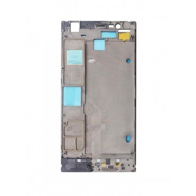 Lcd Frame Middle Chassis For Lenovo K900 16gb Black By - Maxbhi Com