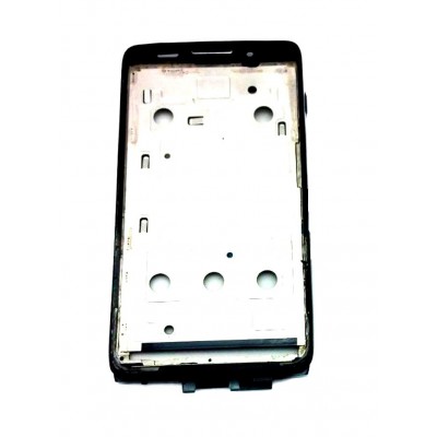 Lcd Frame Middle Chassis For Motorola Droid Mini Black By - Maxbhi Com