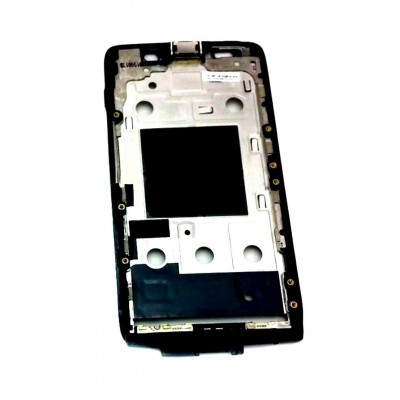 Lcd Frame Middle Chassis For Motorola Droid Mini Black By - Maxbhi Com