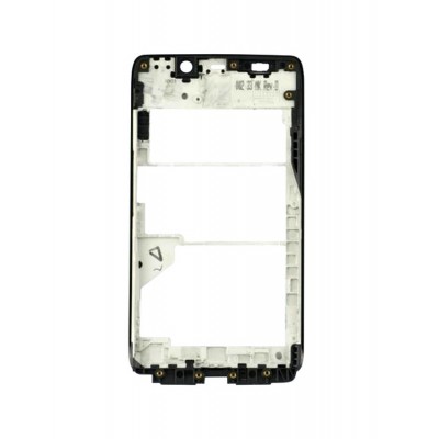 Lcd Frame Middle Chassis For Motorola Droid Ultra White By - Maxbhi Com