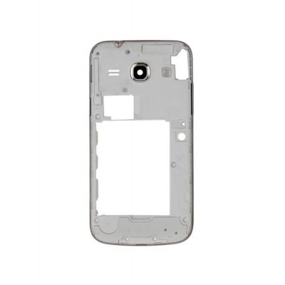 Lcd Frame Middle Chassis For Samsung Galaxy Core Plus G3500 Black By - Maxbhi Com