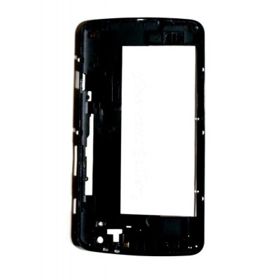 Lcd Frame Middle Chassis For Hp Slate7 Plus Black By - Maxbhi Com