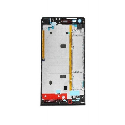 Lcd Frame Middle Chassis For Huawei Ascend G6 4g Black By - Maxbhi Com