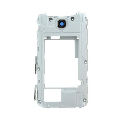 Lcd Frame Middle Chassis For Samsung C3592 With Dual Sim Red By - Maxbhi Com