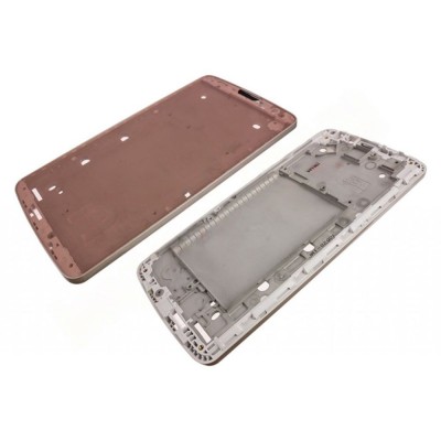 Lcd Frame Middle Chassis For Lg D335 With Dual Sim Black By - Maxbhi Com