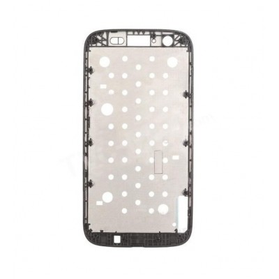 Lcd Frame Middle Chassis For Motorola Moto G 4g White By - Maxbhi Com