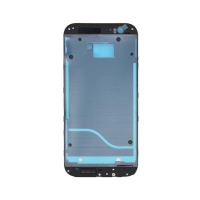 Lcd Frame Middle Chassis For Htc One Blue By - Maxbhi Com