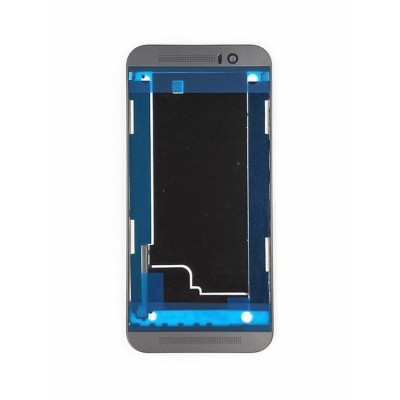 Lcd Frame Middle Chassis For Htc One E9 Black By - Maxbhi Com