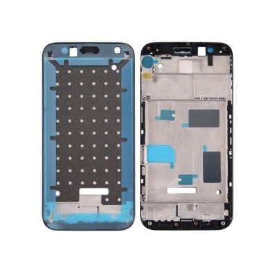 Lcd Frame Middle Chassis For Huawei G7 Plus Grey By - Maxbhi Com