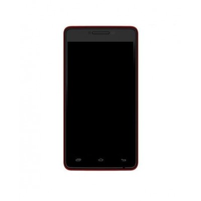 Lcd Frame Middle Chassis For Micromax A74 Canvas Fun Black By - Maxbhi Com