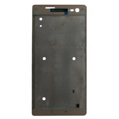 Lcd Frame Middle Chassis For Lenovo Phab 2 Pro Black Champagne Gold By - Maxbhi Com