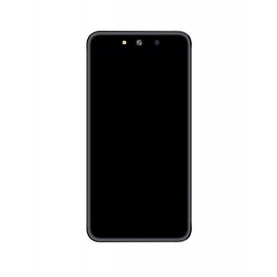 Lcd Frame Middle Chassis For Blu Grand M Black By - Maxbhi Com