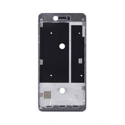Lcd Frame Middle Chassis For Bq Aquaris U Plus White By - Maxbhi Com
