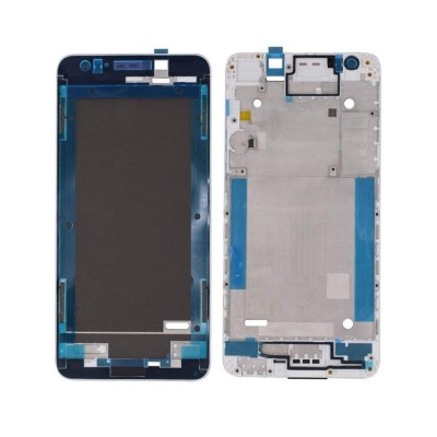 Lcd Frame Middle Chassis For Htc Desire 10 Lifestyle Blue By - Maxbhi Com