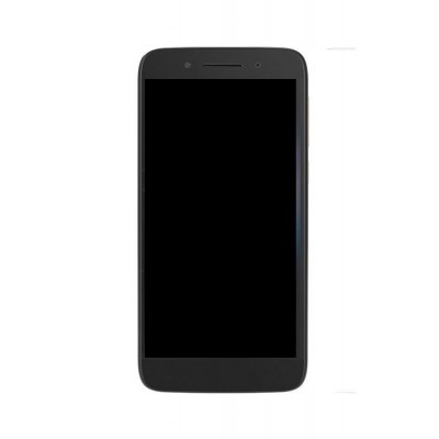 Lcd Frame Middle Chassis For Alcatel Idol 5 Black By - Maxbhi Com