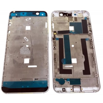 Lcd Frame Middle Chassis For Zte Blade A910 Silver By - Maxbhi Com
