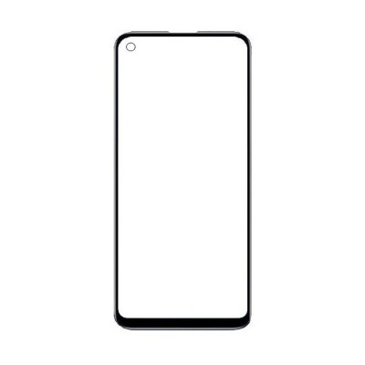 Replacement Front Glass For Oppo A92 Purple By - Maxbhi Com