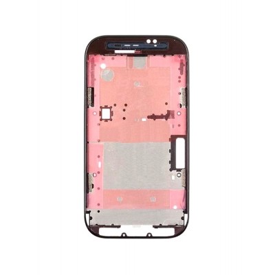 Lcd Frame Middle Chassis For Htc Desire Sv T326e Black By - Maxbhi Com