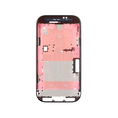 Lcd Frame Middle Chassis For Htc Desire Sv T326e Yellow By - Maxbhi Com