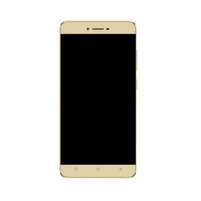 Lcd Frame Middle Chassis For Qmobile Noir Z12 Black By - Maxbhi Com