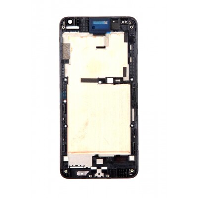 Lcd Frame Middle Chassis For Htc Desire 700 Black By - Maxbhi Com
