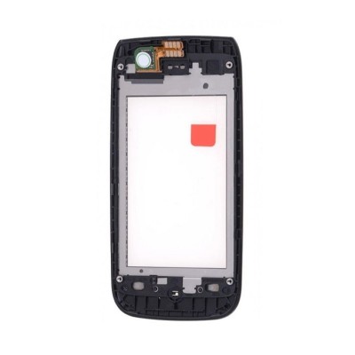LCD Frame Middle Chassis for Nokia Asha 308 Dual SIM Black