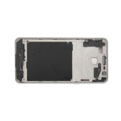 Lcd Frame Middle Chassis For Samsung G530fz With Dual Sim Black By - Maxbhi Com