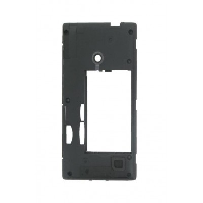 Lcd Frame Middle Chassis For Nokia Lumia 525 White By - Maxbhi Com