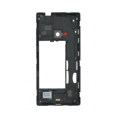 Lcd Frame Middle Chassis For Nokia Lumia 525 White By - Maxbhi Com