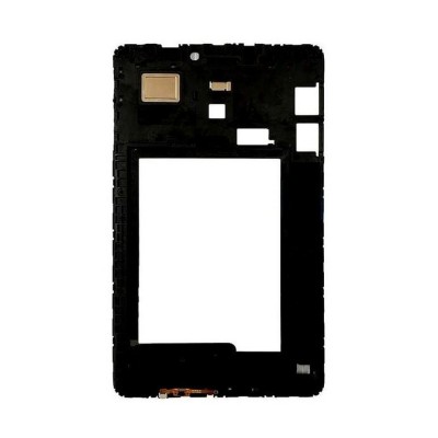 Lcd Frame Middle Chassis For Samsung Galaxy Tab E White By - Maxbhi Com