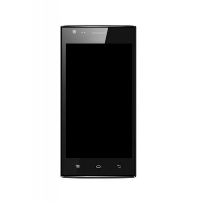 Lcd Frame Middle Chassis For Xolo A600 Black By - Maxbhi Com