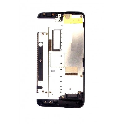 Lcd Frame Middle Chassis For Htc Desire Z Black By - Maxbhi Com