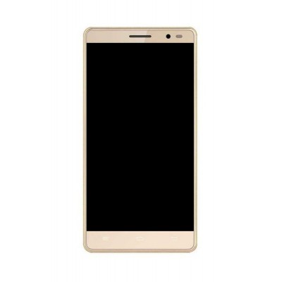 Lcd Frame Middle Chassis For Intex Aqua Power Hd 4g Black By - Maxbhi Com