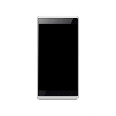 Lcd Frame Middle Chassis For Intex Aqua I5 Hd Black By - Maxbhi Com