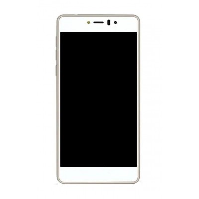 Lcd Frame Middle Chassis For Lyf Earth 1 White By - Maxbhi Com