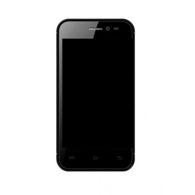 Lcd Frame Middle Chassis For Intex Aqua 3g Black By - Maxbhi Com
