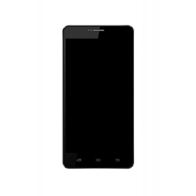 Lcd Frame Middle Chassis For Intex Aqua Twist Black By - Maxbhi Com