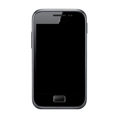 Lcd Frame Middle Chassis For Samsung C3312 Duos Black By - Maxbhi Com
