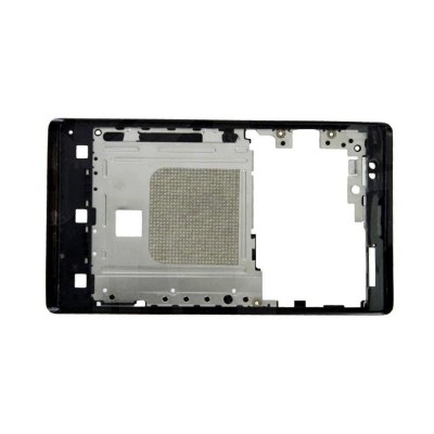 Lcd Frame Middle Chassis For Sony Xperia E4g Dual White By - Maxbhi Com