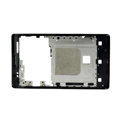 Lcd Frame Middle Chassis For Sony Xperia E4g Dual White By - Maxbhi Com