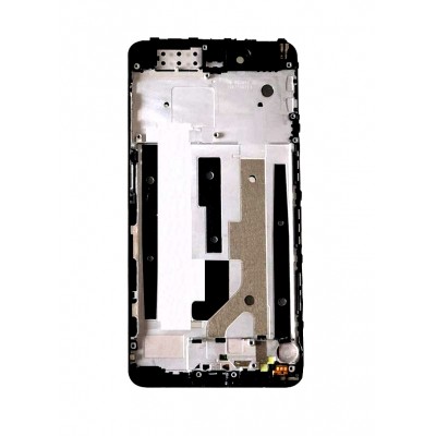 Lcd Frame Middle Chassis For Zte Nubia Z17 Minis Black By - Maxbhi Com