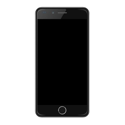 LCD Frame Middle Chassis for I Kall K2 Black