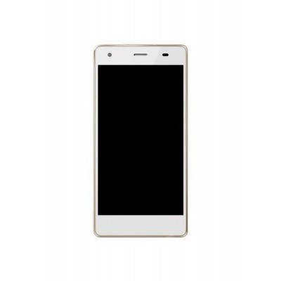 Lcd Frame Middle Chassis For Intex Aqua Ace Mini Black By - Maxbhi Com