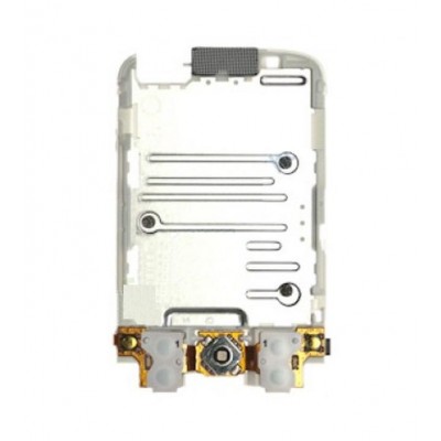 Lcd Frame Middle Chassis For Nokia 5700 Black By - Maxbhi Com