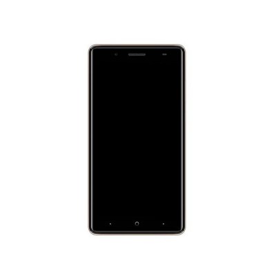 Lcd Frame Middle Chassis For Zen Admire Unity Black By - Maxbhi Com