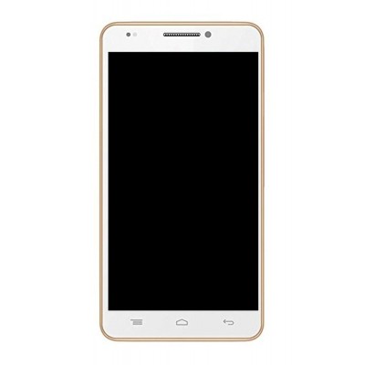 Lcd Frame Middle Chassis For Intex Aqua Xtreme 2 Champagne By - Maxbhi Com