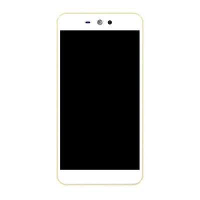 Lcd Frame Middle Chassis For Micromax Q345 Champagne By - Maxbhi Com
