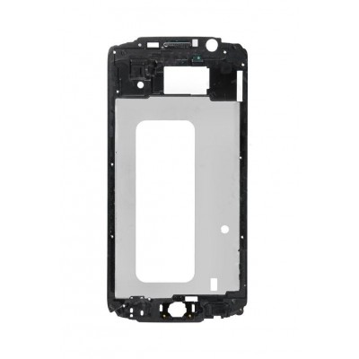 Lcd Frame Middle Chassis For Samsung Galaxy S6 Dual Sim 32gb Gold By - Maxbhi Com